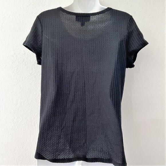 NEW TWIST FRONT TOP BLACK - Picture 3 of 9